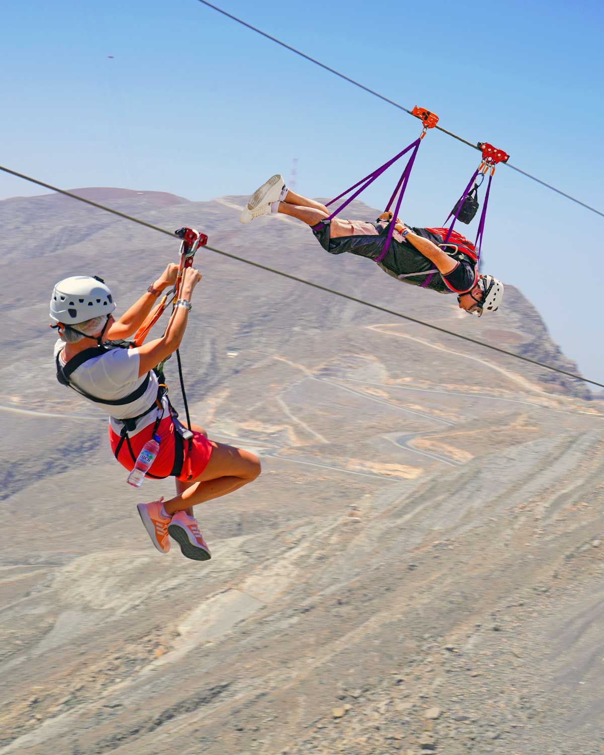 RAK Jebel Jais Zipline - Extreme Tour Ticket