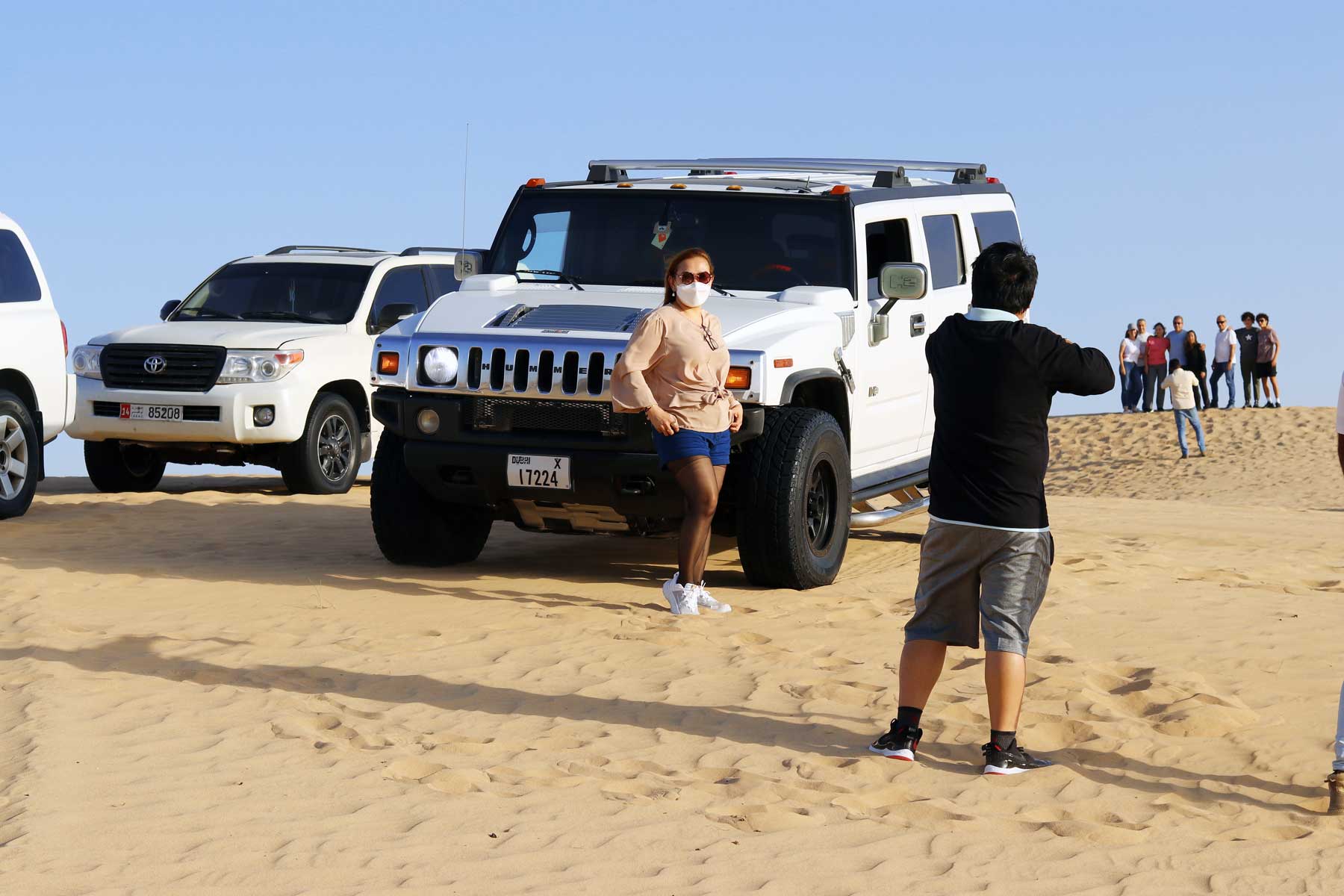 Hummer Morning  Desert Safari booking Abu Dhabi